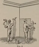An illustration from Building stone, lathing, plastering, and tiling, common brickwork, ornamental brickwork and terra cotta : lighting fixtures, use and design of lighting fixtures, architectural design (1909)