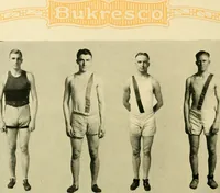 An illustration from Bukresco college annual guide; (1922)