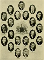 An illustration from Bukresco college annual guide; (1922)