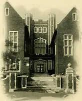 An illustration from Bukresco college annual guide; (1922)