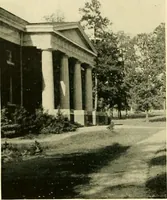 An illustration from Bukresco college annual guide; (1922)