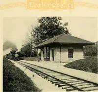 An illustration from Bukresco college annual guide; (1922)