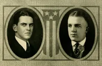 An illustration from Bukresco college annual guide; (1922)