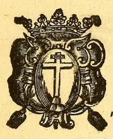 An illustration from Bula de la santidad de Inocencio XI. En que condena setenta y ocho proposiciones de Miguel de Molinos (1687)