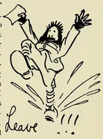 An illustration from Bullets & billets (1917)