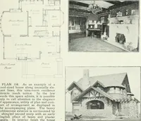 An illustration from Bungalows and cottages in Southern California. Presenting house and plans as built and streets and tracts as developed by the Los Angeles Investment Company (1909)