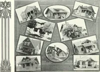 An illustration from Bungalows and cottages in Southern California. Presenting house and plans as built and streets and tracts as developed by the Los Angeles Investment Company (1909)