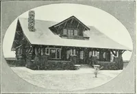 An illustration from Bungalows and cottages in Southern California. Presenting house and plans as built and streets and tracts as developed by the Los Angeles Investment Company (1909)