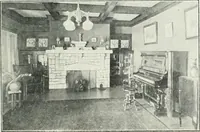 An illustration from Bungalows and cottages in Southern California. Presenting house and plans as built and streets and tracts as developed by the Los Angeles Investment Company (1909)