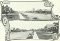 An illustration from Bungalows and cottages in Southern California. Presenting house and plans as built and streets and tracts as developed by the Los Angeles Investment Company (1909)