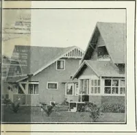 An illustration from Bungalows and cottages in Southern California. Presenting house and plans as built and streets and tracts as developed by the Los Angeles Investment Company (1909)
