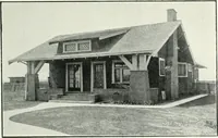 An illustration from Bungalows and cottages in Southern California. Presenting house and plans as built and streets and tracts as developed by the Los Angeles Investment Company (1909)