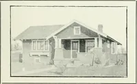 An illustration from Bungalows and cottages in Southern California. Presenting house and plans as built and streets and tracts as developed by the Los Angeles Investment Company (1909)