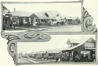 An illustration from Bungalows and cottages in Southern California. Presenting house and plans as built and streets and tracts as developed by the Los Angeles Investment Company (1909)