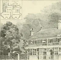 An illustration from Bungalows and country residences; a series of designs, and examples of executed works (1901)