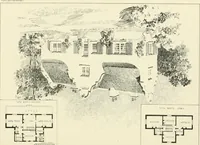An illustration from Bungalows and country residences; a series of designs, and examples of executed works (1901)