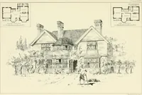 An illustration from Bungalows and country residences; a series of designs, and examples of executed works (1901)