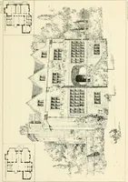 An illustration from Bungalows and country residences; a series of designs, and examples of executed works (1901)