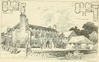 An illustration from Bungalows and country residences; a series of designs, and examples of executed works (1901)