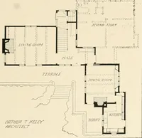 An illustration from Bungalows; their design, construction and furnishing, with suggestions also for camps, summer homes and cottages of similar character (1911)