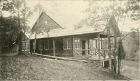 An illustration from Bungalows; their design, construction and furnishing, with suggestions also for camps, summer homes and cottages of similar character (1911)