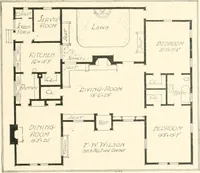 An illustration from Bungalows; their design, construction and furnishing, with suggestions also for camps, summer homes and cottages of similar character (1911)