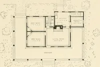 An illustration from Bungalows; their design, construction and furnishing, with suggestions also for camps, summer homes and cottages of similar character (1911)