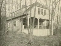 An illustration from Bungalows; their design, construction and furnishing, with suggestions also for camps, summer homes and cottages of similar character (1911)