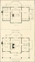 An illustration from Bungalows; their design, construction and furnishing, with suggestions also for camps, summer homes and cottages of similar character (1911)