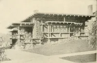 An illustration from Bungalows; their design, construction and furnishing, with suggestions also for camps, summer homes and cottages of similar character (1911)