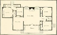 An illustration from Bungalows; their design, construction and furnishing, with suggestions also for camps, summer homes and cottages of similar character (1911)
