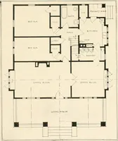 An illustration from Bungalows; their design, construction and furnishing, with suggestions also for camps, summer homes and cottages of similar character (1911)