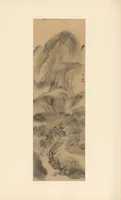 An illustration from Bunjinga santaika shū (1909)