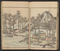 An illustration from Bunpō sansui ikō (1824)