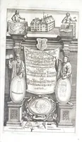 An illustration from Burgerliche Wohnungs Baw-Kunst, oder, Gründlicher Bericht, wie auff einem vorgegebenem Platz, ein wolgestelltes Wohn-hauss, neben dessen Losamentern, die Schälung des Kreutz-gewölbten Kellers, Stiegen, Schnecken, deren krummen und breiten Tritten, Schreg-fenstern, Verbürstungen des Kopffs und Hand-haben, wie solche am zier- und läng-ständigsten mögen gebawet werden ... (1688)
