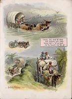 Picture 3 of 11 from By Land & Water children's book (1888) (1888), leaf 4