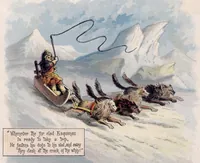 Picture 7 of 11 from By Land & Water children's book (1888) (1888), leaf 9