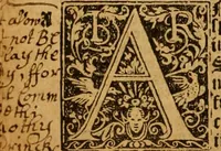 An illustration from The Byble : that is to saye, all the holye Scripture, in whiche are contayned the olde and new Testament : truly and purely translated into Englishe : & now lately with great industry & diligence recognysed .. (1551)