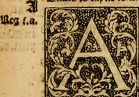An illustration from The Byble : that is to saye, all the holye Scripture, in whiche are contayned the olde and new Testament : truly and purely translated into Englishe : & now lately with great industry & diligence recognysed .. (1551)