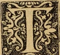 An illustration from The Byble : that is to saye, all the holye Scripture, in whiche are contayned the olde and new Testament : truly and purely translated into Englishe : & now lately with great industry & diligence recognysed .. (1551)