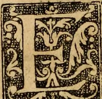 An illustration from The Byble : that is to saye, all the holye Scripture, in whiche are contayned the olde and new Testament : truly and purely translated into Englishe : & now lately with great industry & diligence recognysed .. (1551)
