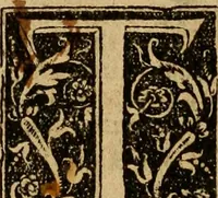 An illustration from The Byble : that is to saye, all the holye Scripture, in whiche are contayned the olde and new Testament : truly and purely translated into Englishe : & now lately with great industry & diligence recognysed .. (1551)