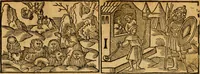 An illustration from The Byble : that is to saye, all the holye Scripture, in whiche are contayned the olde and new Testament : truly and purely translated into Englishe : & now lately with great industry & diligence recognysed .. (1551)
