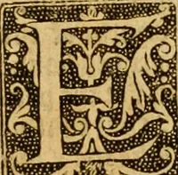 An illustration from The Byble : that is to saye, all the holye Scripture, in whiche are contayned the olde and new Testament : truly and purely translated into Englishe : & now lately with great industry & diligence recognysed .. (1551)