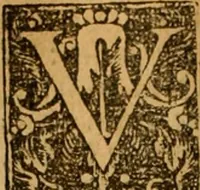 An illustration from The Byble : that is to saye, all the holye Scripture, in whiche are contayned the olde and new Testament : truly and purely translated into Englishe : & now lately with great industry & diligence recognysed .. (1551)