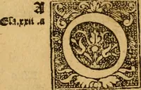 An illustration from The Byble : that is to saye, all the holye Scripture, in whiche are contayned the olde and new Testament : truly and purely translated into Englishe : & now lately with great industry & diligence recognysed .. (1551)