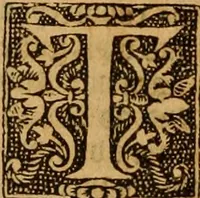 An illustration from The Byble : that is to saye, all the holye Scripture, in whiche are contayned the olde and new Testament : truly and purely translated into Englishe : & now lately with great industry & diligence recognysed .. (1551)