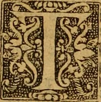 An illustration from The Byble : that is to saye, all the holye Scripture, in whiche are contayned the olde and new Testament : truly and purely translated into Englishe : & now lately with great industry & diligence recognysed .. (1551)