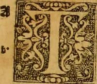 An illustration from The Byble : that is to saye, all the holye Scripture, in whiche are contayned the olde and new Testament : truly and purely translated into Englishe : & now lately with great industry & diligence recognysed .. (1551)