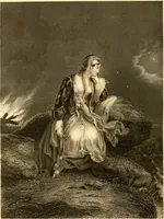 An illustration from The Byron gallery of highly finished engravings, illustrating Lord Byron's works. With selected beauties from his poems. Elucidated by historical and critical notices; together with a sketch of his life, containing important and unpublished matter (1849)